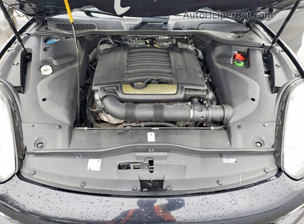 WP1AA2A28GLA05239 2016 PORSCHE CAYENNE Черный Вид подкапотного пространства