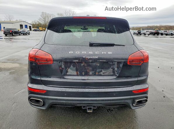 WP1AA2A28GLA05239 2016 PORSCHE CAYENNE Черный Вид сзади