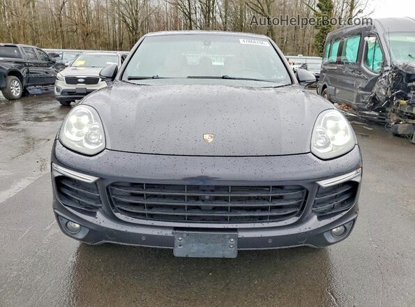 WP1AA2A28GLA05239 2016 PORSCHE CAYENNE Черный Вид спереди