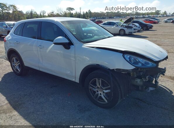 WP1AA2A29JKA01679 2018 PORSCHE CAYENNE White Przód prawy