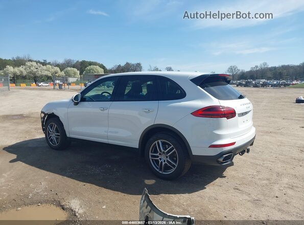 WP1AA2A2XJKA06468 2018 PORSCHE CAYENNE Белый Задняя левая четверть