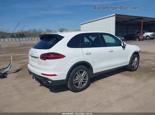 WP1AA2A2XJKA06468 2018 PORSCHE CAYENNE Белый Задняя правая четверть