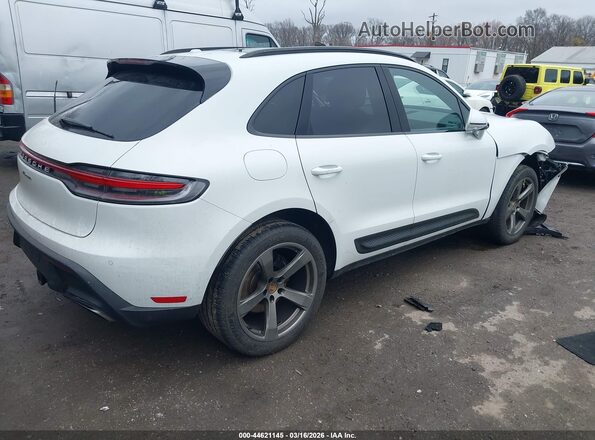 WP1AA2A50NLB11627 2022 PORSCHE MACAN Белый Задняя правая четверть