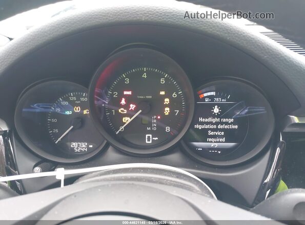 WP1AA2A50NLB11627 2022 PORSCHE MACAN Белый Вид задних сидений