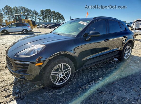 WP1AA2A52JLB04866 2018 PORSCHE MACAN Черный Передняя левая четверть