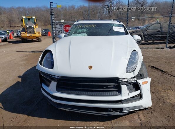 WP1AA2A52NLB11368 2022 PORSCHE MACAN White Widok deski rozdzielczej