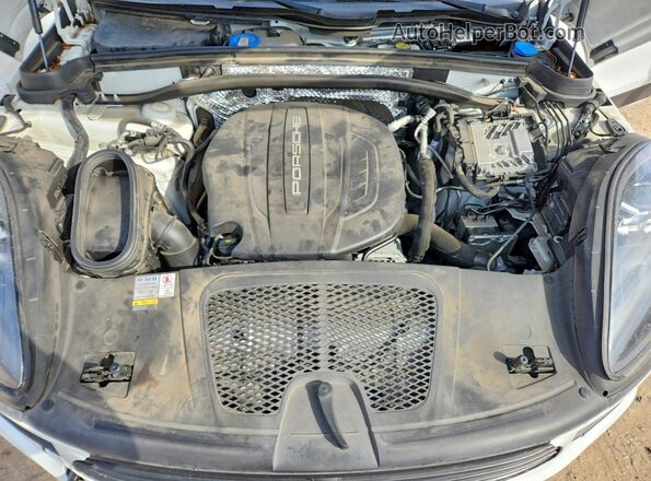 WP1AA2A55MLB12402 2021 PORSCHE MACAN White Widok komory silnika