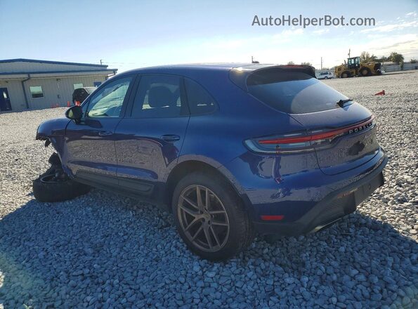 WP1AA2A55NLB09064 2022 PORSCHE MACAN Blue Tył lewy