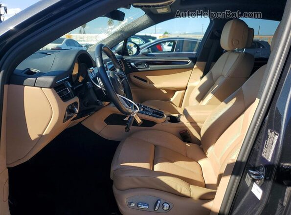 WP1AA2A56MLB15115 2021 PORSCHE MACAN Серый Вид салона спереди