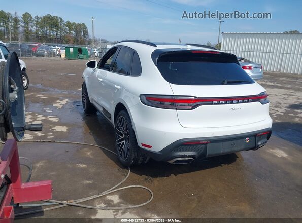 WP1AA2A58NLB04263 2022 PORSCHE MACAN Белый Задняя левая четверть