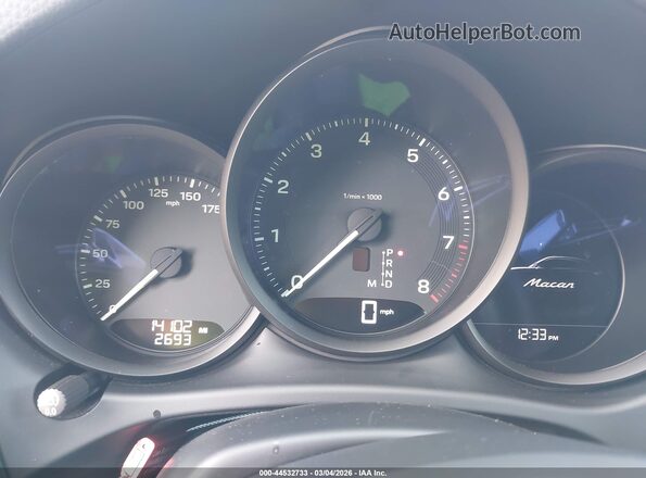 WP1AA2A58NLB04263 2022 PORSCHE MACAN Белый Вид задних сидений