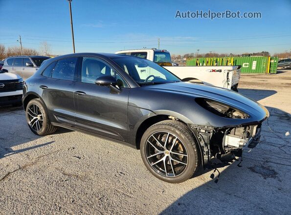 WP1AA2A58PLB11958 2023 PORSCHE MACAN Gray Передня права чверть