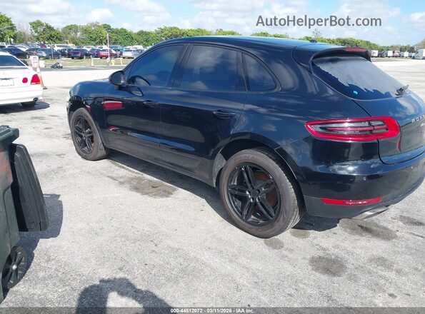 WP1AA2A59JLB11135 2018 PORSCHE MACAN Черный Задняя левая четверть