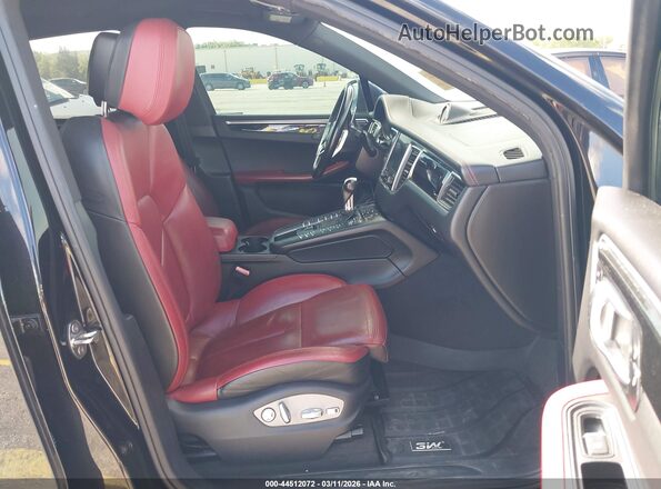 WP1AA2A59JLB11135 2018 PORSCHE MACAN Черный Вид салона спереди