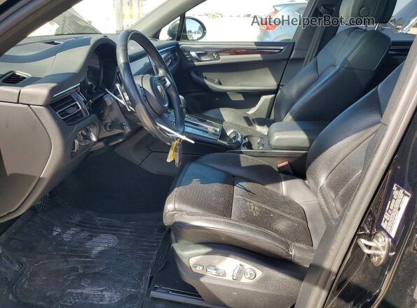 WP1AA2A59NLB08970 2022 PORSCHE MACAN Черный Вид салона спереди