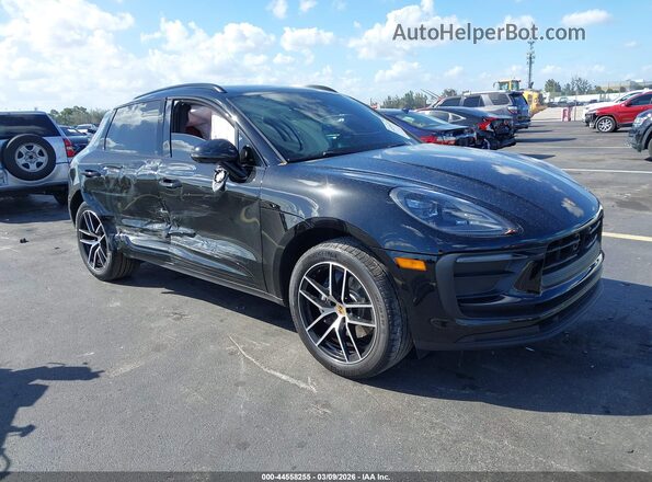 WP1AA2A59SLB06082 2025 PORSCHE MACAN Черный Передняя правая четверть