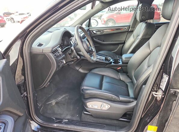 WP1AA2A59SLB06681 2025 PORSCHE MACAN Черный Вид салона спереди