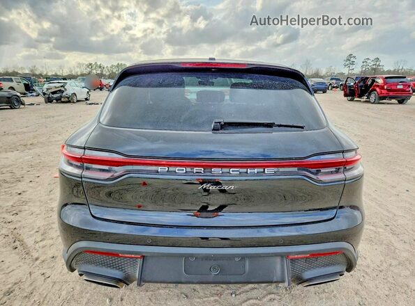 WP1AA2A59SLB06681 2025 PORSCHE MACAN Черный Вид сзади