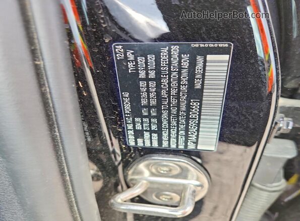 WP1AA2A59SLB06681 2025 PORSCHE MACAN Черный Вид подкапотного пространства