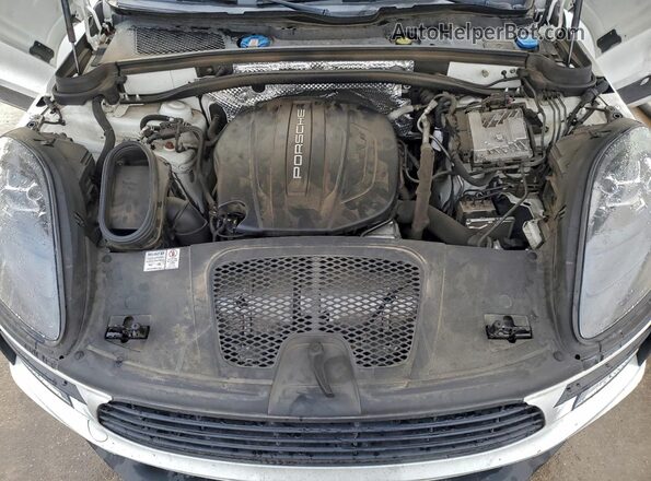 WP1AA2A5XLLB15259 2020 PORSCHE MACAN Белый Вид подкапотного пространства