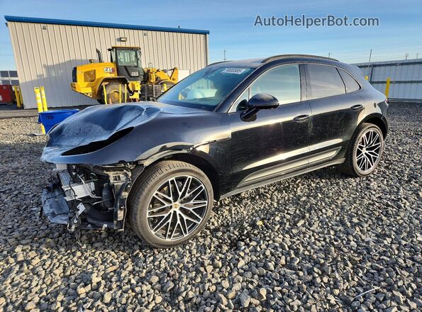 WP1AA2A5XPLB00671 2023 PORSCHE MACAN Black Передня ліва чверть