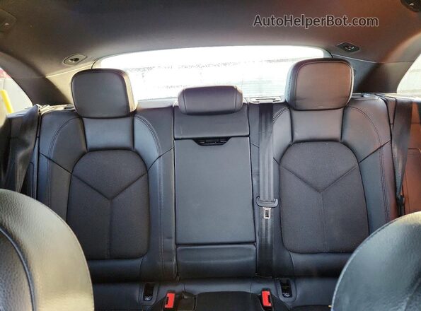 WP1AA2A5XPLB00671 2023 PORSCHE MACAN Black Вид задніх сидінь