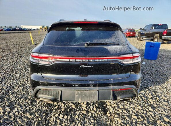 WP1AA2A5XPLB00671 2023 PORSCHE MACAN Black Вид ззаду