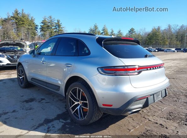 WP1AA2A5XPLB05367 2023 PORSCHE MACAN Silver უკანა მარცხენა