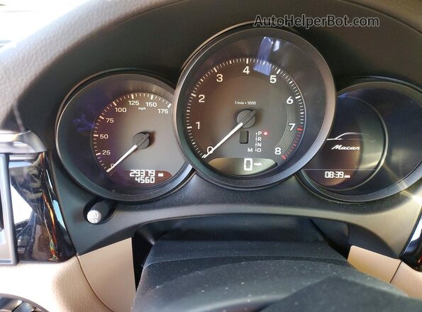 WP1AA2A5XRLB03718 2024 PORSCHE MACAN Черный Вид щитка приборов