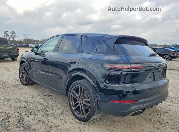 WP1AA2AY0NDA03089 2022 PORSCHE CAYENNE Черный Задняя левая четверть