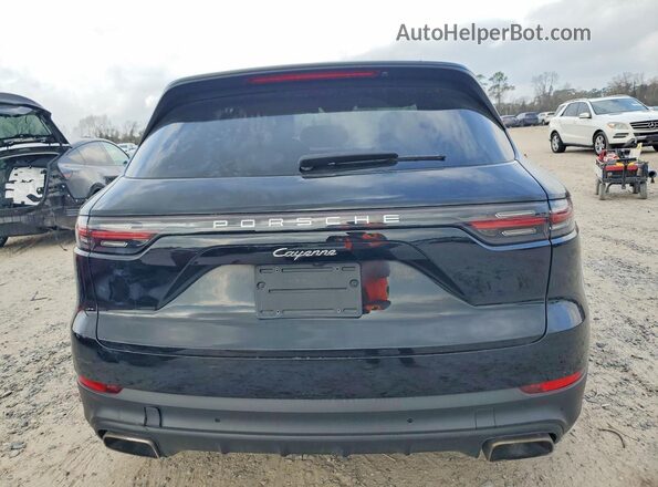 WP1AA2AY0NDA03089 2022 PORSCHE CAYENNE Черный Вид сзади