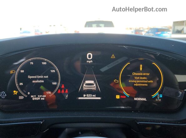 WP1AA2AY2SDA01369 2025 PORSCHE CAYENNE Серебряный Вид щитка приборов
