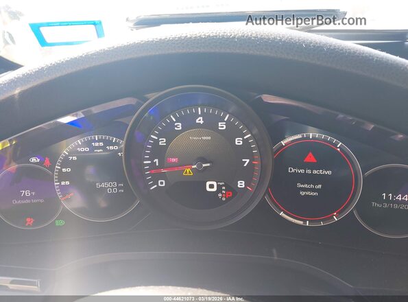 WP1AA2AY3KDA12218 2019 PORSCHE CAYENNE Черный Вид задних сидений