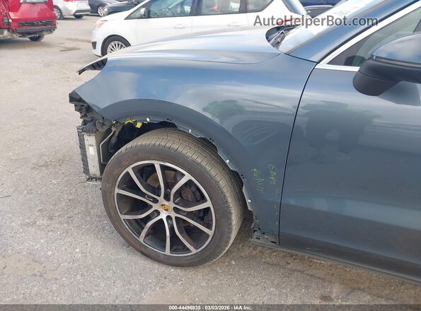 WP1AA2AY3KDA15717 2019 PORSCHE CAYENNE Light Blue წინა ხედი