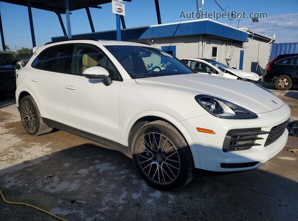 WP1AA2AY4PDA04118 2023 PORSCHE CAYENNE Белый Передняя правая четверть