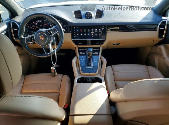 WP1AA2AY4PDA04118 2023 PORSCHE CAYENNE Белый Вид панели приборов