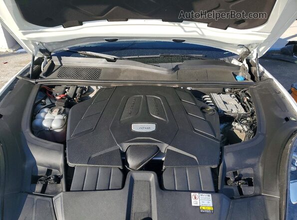 WP1AA2AY4PDA04118 2023 PORSCHE CAYENNE Белый Вид задней части салона