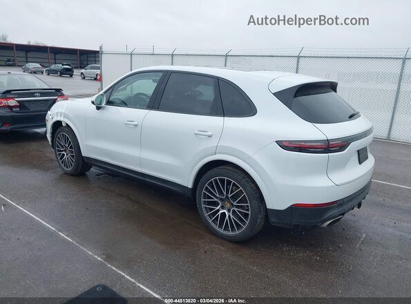 WP1AA2AY5KDA15671 2019 PORSCHE CAYENNE Белый Задняя левая четверть