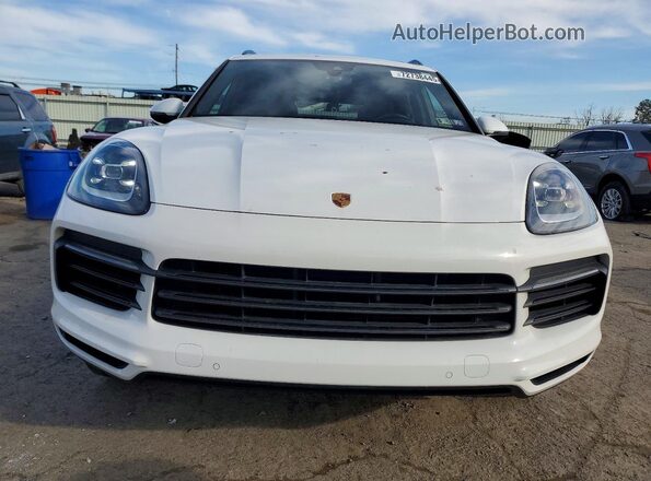 WP1AA2AY7MDA03007 2021 PORSCHE CAYENNE Белый Вид спереди