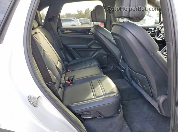 WP1AA2AY7MDA03007 2021 PORSCHE CAYENNE Белый Вид задних сидений