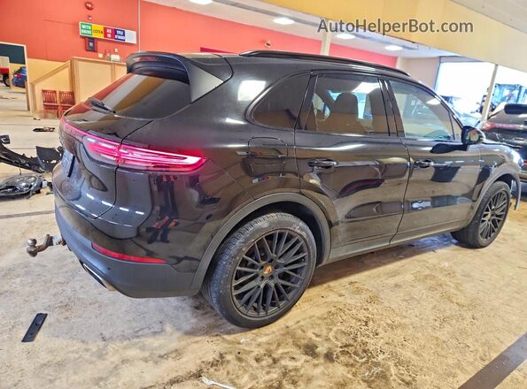WP1AA2AY7MDA05582 2021 PORSCHE CAYENNE Black უკანა მარჯვენა