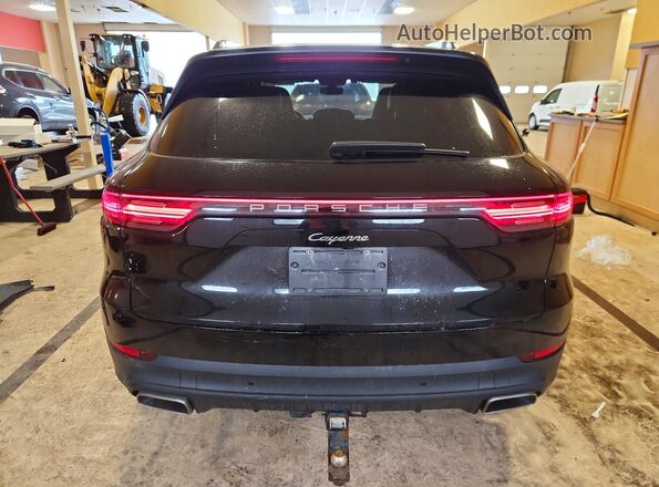 WP1AA2AY7MDA05582 2021 PORSCHE CAYENNE Black უკანა ხედი