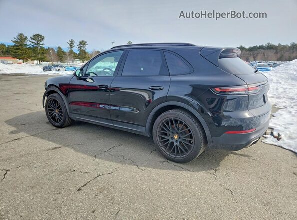 WP1AA2AY7MDA05582 2021 PORSCHE CAYENNE Black უკანა მარცხენა