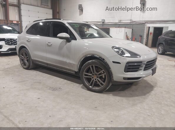 WP1AA2AY7PDA00371 2023 PORSCHE CAYENNE Gray Delantero derecho