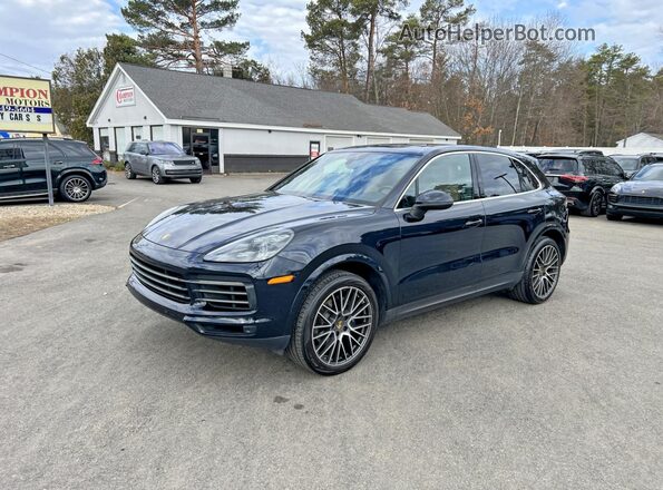 WP1AA2AY8LDA01720 2020 PORSCHE CAYENNE Black Tył lewy