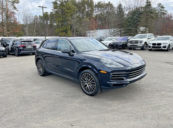 WP1AA2AY8LDA01720 2020 PORSCHE CAYENNE Black Przód lewy