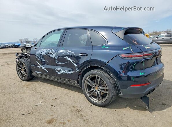 WP1AA2AY8MDA04991 2021 PORSCHE CAYENNE Синий Задняя левая четверть