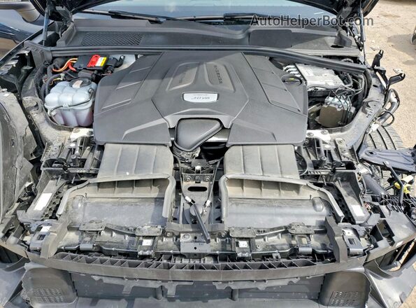 WP1AA2AY8MDA04991 2021 PORSCHE CAYENNE Синий Вид подкапотного пространства