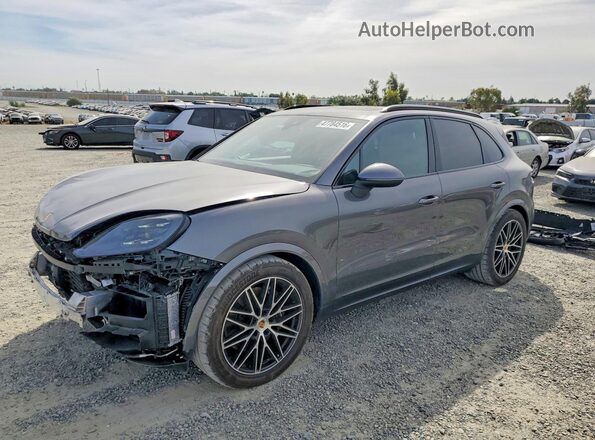 WP1AA2AY9RDA09740 2024 PORSCHE CAYENNE Gray Przód lewy