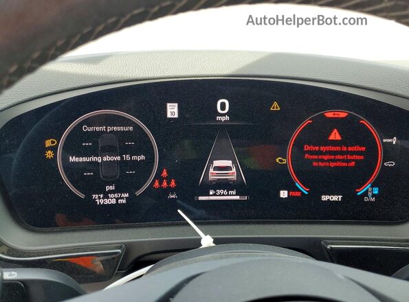 WP1AA2AY9RDA09740 2024 PORSCHE CAYENNE Gray Widok zestawu wskaźników